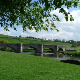 We crossed over the ancient packhorse bridge at Burnsall to begin our walk.