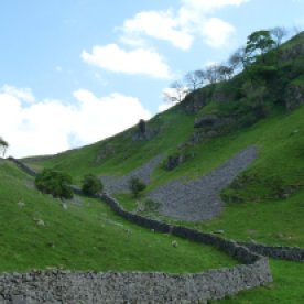 Drystone walls still divide the ancient field boundaries.