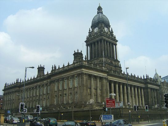 Leeds Town Hall: Wikimedia Commons