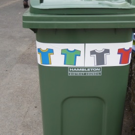 Tour de Yorkshire rubbish bin.
