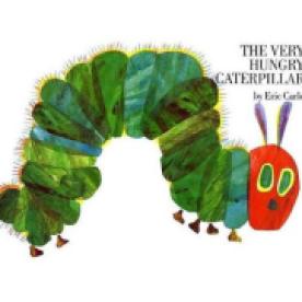 Eric Carle's Very Hungry Caterpillar (Wikimedia Commons)