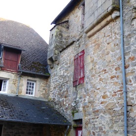 A cagadour, or latrine at the top of an old house in Corrèze.