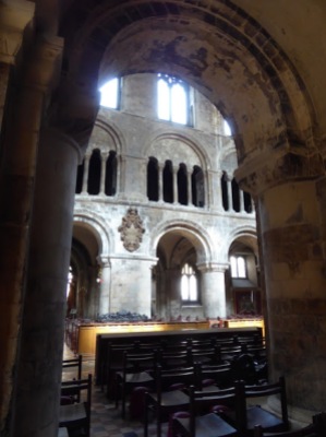 Inside St. Bartholomew the Great.