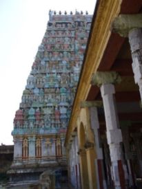 Temple detail at Kunbakonam.