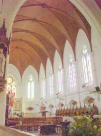 Inside San Thome Cathedral