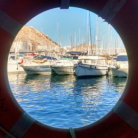 A trip round the harbour in Alicante.