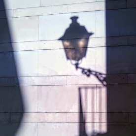 A street light in Vic, Catalonia.